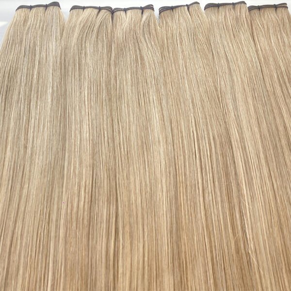 Hand Tied Weft Human Hair Extensions Vendors Genius Weft - 图片 6
