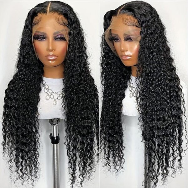 Kinky Curly Lace Front Wig 13x4 Brazilian Human Hair Lace Wigs Bulk