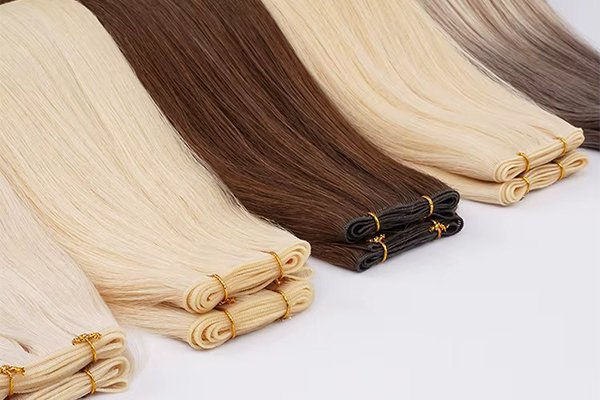 ![A selection of premium Remy hair extensions from the Xpertric factory for professional salon use.](#placeholder_link "Premium Hair Weft Factory")

