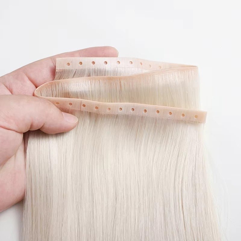 Double Drawn Injected Invisible Butterfly Weft Hair Extension Remy Hair Extension Weft