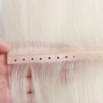 Double Drawn Injected Invisible Butterfly Weft Hair Extension Remy Hair Extension Weft