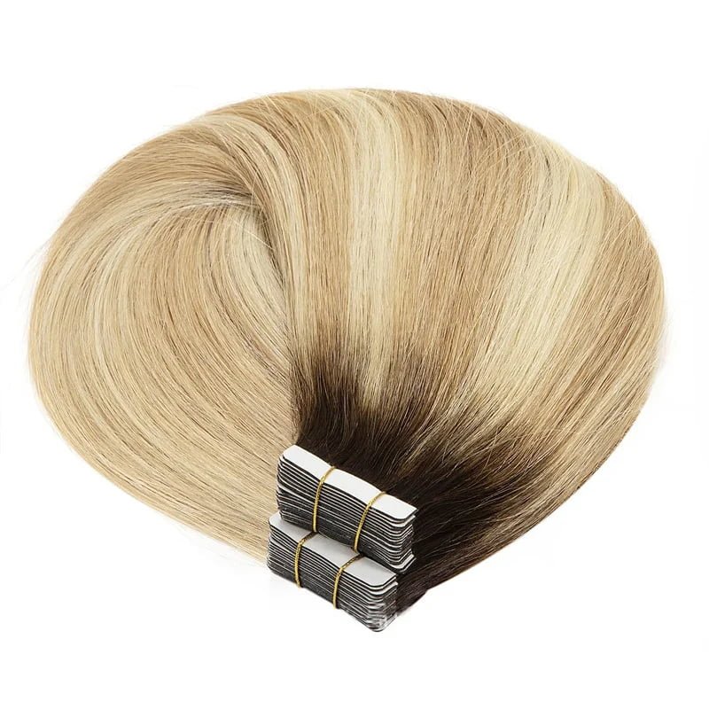 Tape in Hair Extensions – Professional Grade Double Drawn Remy Human Hair