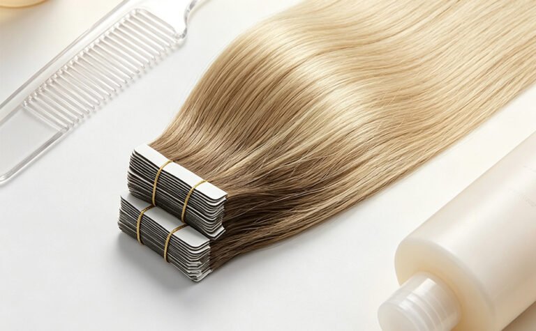 How to Properly Maintain Your Tape-in Hair Extensions
