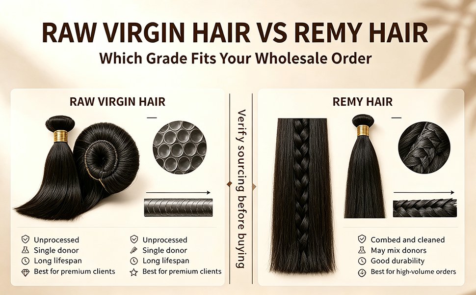 Raw Virgin Hair vs Remy Hair Buyer Comparison raw virgin hair vs remy hair comparison for buyers