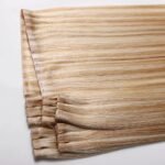 Factory Price Butterfly Weft European Remy Human Hair Extension Invisible Hole Hair Extensions