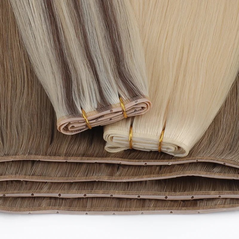 Invisible PU Genius Weft Hair Extensions for Salon