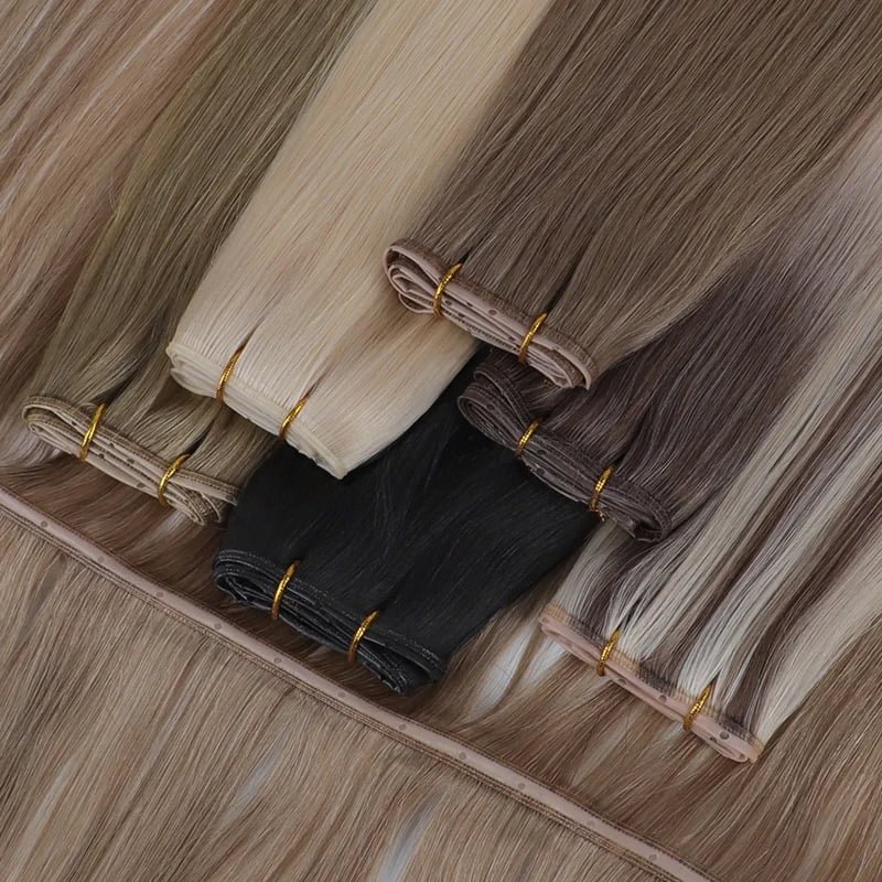 Invisible PU Genius Weft Hair Extensions for Salon