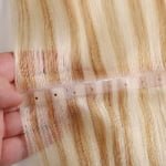 Factory Price Butterfly Weft European Remy Human Hair Extension Invisible Hole Hair Extensions