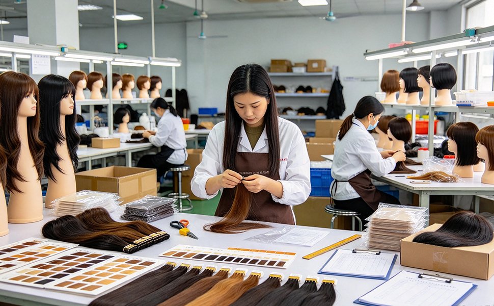 best way to buy hair extensions from China factory
